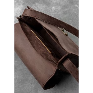 Женская Бохо-сумка Лилу натуральная кожа орех