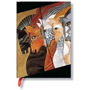 Блокнот Paperblanks Мистические Лошади A5, Линия, Марокканские кони