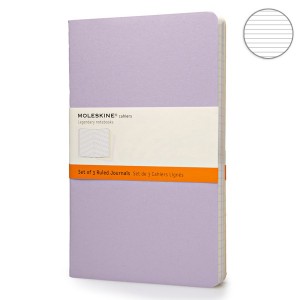 Набор блокнотов Moleskine Cahier средних пастельных CHA16