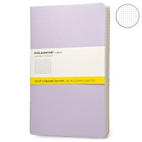 Набор блокнотов Moleskine Cahier средних пастельных CHA17