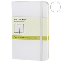Записная Книжка Moleskine A6 Чистые листы Белая Твердая Обложка