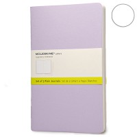 Набор блокнотов Moleskine Cahier средних пастельных CHA18