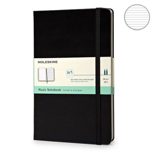 Записная Книжка Moleskine Classic A6 с Нотным Станом