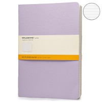 Набор блокнотов Moleskine Cahier больших пастельных CHA21