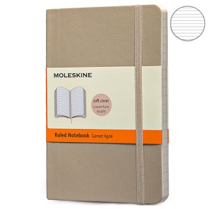 Записная Книжка Moleskine Classic A6 Линия Пшеничный Мягкая Обложка