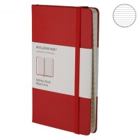 Записная Книжка Moleskine Classic A5 с Алфавитом Красная