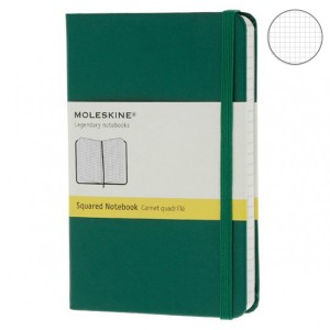 Блокнот Moleskine Classic маленький зеленый MM712K1