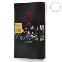 Блокнот Moleskine Hobbit средний черный LEHOBQP060