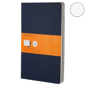 Набор блокнотов Moleskine Cahier средних синих CH216