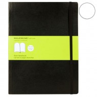 Записная Книжка Moleskine Classic A4 Чистые листы Черная Мягкая Обложка