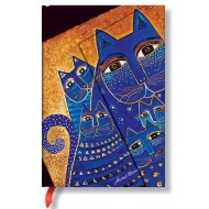 Блокнот Paperblanks Фантастические Коты A6, Линия, Средиземноморские коты