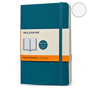 Записная Книжка Moleskine Classic A6 Линия Аквамарин Мягкая Обложка