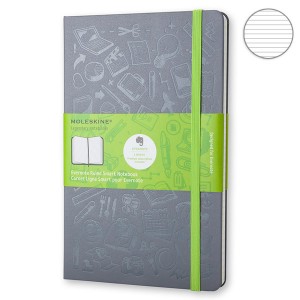 Блокнот Moleskine Evernote Smart средний серый QP060A1EVER