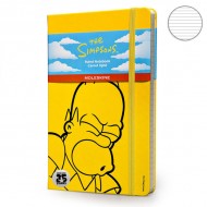 Блокнот Moleskine The Simpsons A5 Линия Желтый