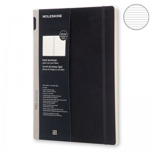 Блокнот Moleskine Workbook A4 в линию PROWB51SBK