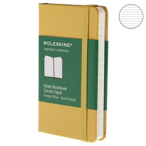 Записная Книжка Moleskine mini Линия Желтая