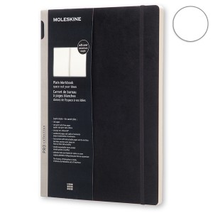 Блокнот Moleskine Workbook A4 нелинованный черный PROWB53SBK