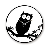 Настенные Часы Glozis Owl, A-017, Glozis - Купить в интернет-магазине Darilka.com.ua