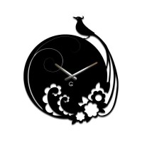 Настенные Часы Glozis Peacock, A-009, Glozis - Купить в интернет-магазине Darilka.com.ua