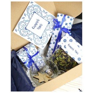 Подарочный набор "Синий чай"