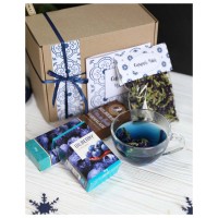 Подарунковий набір "Синій чай", mm-1911,  - Купить в интернет-магазине Darilka.com.ua