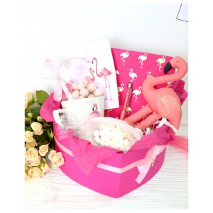 Подарочный набор "Розовый фламинго"