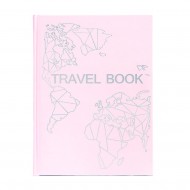 Блокнот планер Travel book рожевий - твій планер подорожей