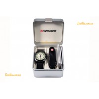Подарочный набор Wenger 70474: наручные часы и нож Evolution ST 10.814, 70474, Wenger - Купить в интернет-магазине Darilka.com.ua