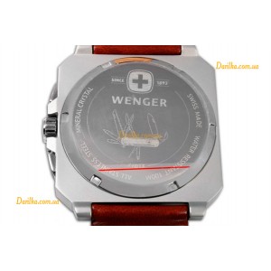 Подарочный набор Wenger 77014: наручные часы Wenger AeroGraph Cockpit Chrono и нож EvoWood