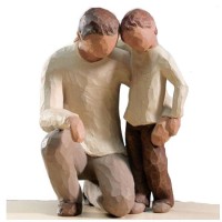 Скульптура "Отец и сын", 26030, Enesco - Купить в интернет-магазине Darilka.com.ua