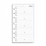 Комплект бланков Filofax Имена, адреса, телефоны, e-mail, Personal