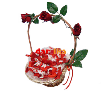 Букет из конфет Свадебный, 228-0, Арт-Студия - Купить в интернет-магазине Darilka.com.ua