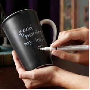 Чашка с крышкой Starbucks MEMO с маркером