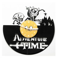 Виниловые часы "Adventure time", 13863-1,  - Купить в интернет-магазине Darilka.com.ua