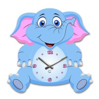 Годинник настінний дитячий Elephant, C-075, Glozis - Купить в интернет-магазине Darilka.com.ua