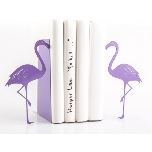 Держатели для книг Фламинго (фиолетовый)