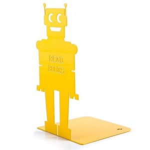 Держатель для книг Робот (жёлтый)