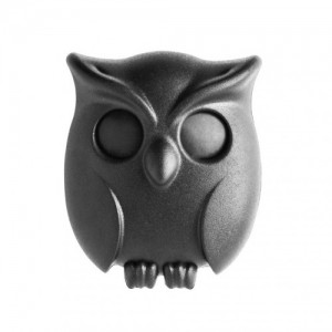 Ключница настенная Night Owl Qualy Черная