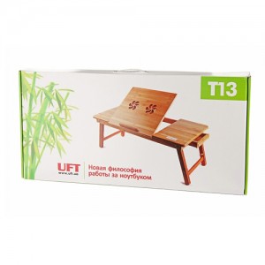 Бамбуковый столик для ноутбука UFT T13