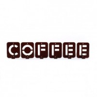 Вешалка настенная Coffee, H-004, Glozis - Купить в интернет-магазине Darilka.com.ua