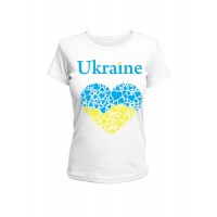 Футболка Украина в сердце, 379-31510806,  - Купить в интернет-магазине Darilka.com.ua