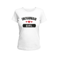 Футболка Ukrainian Girl, 379-31510808,  - Купить в интернет-магазине Darilka.com.ua