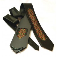 Дизайнерский галстук "Полесье"