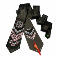 Галстук с вышивкой "Чернин", chern, Наші речі - Купить в интернет-магазине Darilka.com.ua