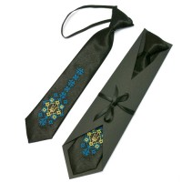 Детский галстук с вышивкой Ясногор, nr2, Наші речі - Купить в интернет-магазине Darilka.com.ua