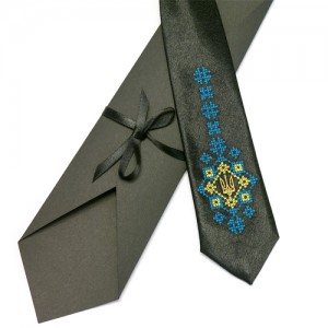 Детский галстук с вышивкой Ясногор