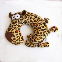 Подушка-подголовник "Леопард Эдуард", 4525, Lenkin Pets - Купить в интернет-магазине Darilka.com.ua