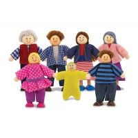 Кукольная семья,  MD2464, Melissa&Doug - Купить в интернет-магазине Darilka.com.ua