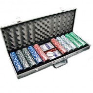 Набор для игры в покер в алюминиевом кейсе
