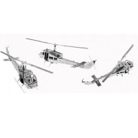 3D конструктор Вертолет, metal-uh-1,  - Купить в интернет-магазине Darilka.com.ua